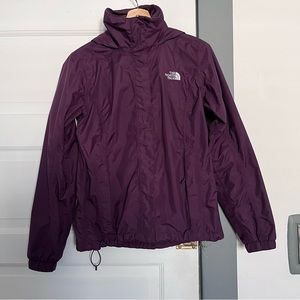 Womens North Face rain jacket